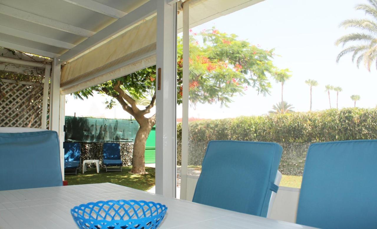 Albaricoques Vivac Bungalow San Bartolomé Esterno foto